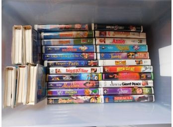 VHS Tapes - Assorted Lot - 27 Total