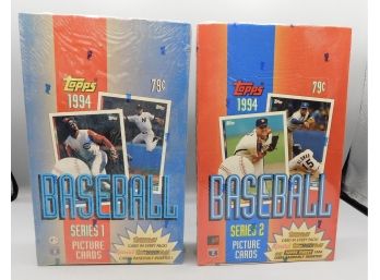 1994 Topps Series 1 / Series 2 Collectors Picture Cards - 2 Boxes Total - Sealed