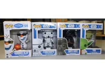 Collectible POP! Dolls - 4 Total