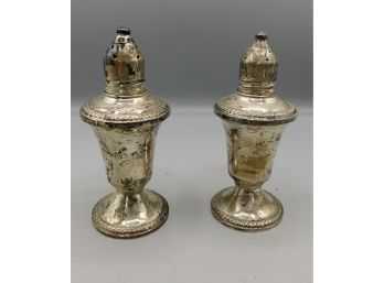 Duchin Sterling Weighted Salt And Pepper Shakers - 2 Total