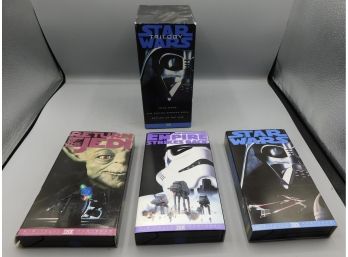 Fox Video THX Digitally Mastered Star Wars Original Trilogy - 3 Tapes Total
