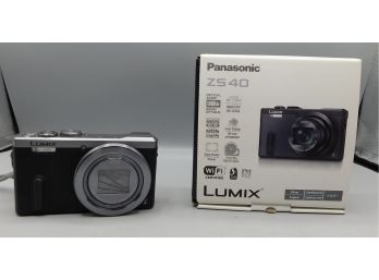 Panasonic ZS 40 Lumix 18.1 MP & 30X Zoom Digital Camera With Box
