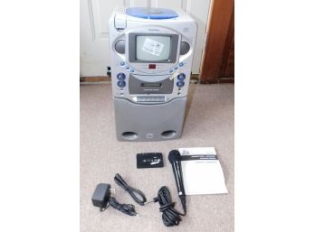 The Singing Machine Karaoke Vision Compact Disc & Graphics TV Karaoke System  #sTVG-535 - Accessories Included