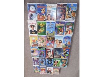 Assorted Lot Of VHS Tapes - 29 Total