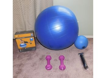 Assorted Lot Of Exercise Equipment - 4 Total