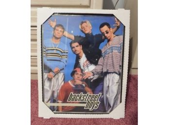 Backstreet Boys 1998 Print Framed Original Cardboard Casing