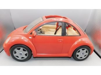 2000 Mattell Barbie Red Volkswagon Beetle Car