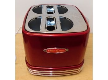 Hot Dog Toaster Retro Series RHDT800 Retro Red