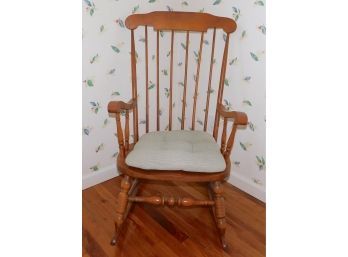 Salem Vintage Solid Wood Rocking Chair