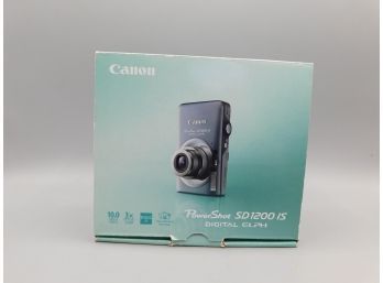 Canon PC1355 Powershot SD1200 IS Camera With Battery Charger