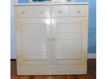 Ethan Allen Baumritter American Traditional White Cabinet