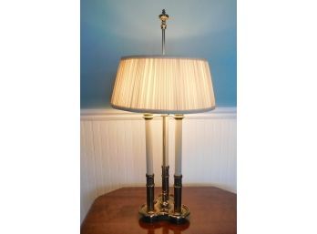 Brass Bouillotte Vintage Table Lamp