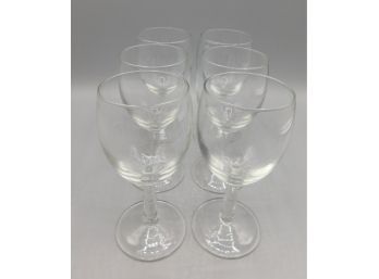 Short Stem Wine Glass Set - Set Of Six