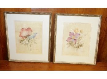 Cheri Blum Framed Floral Art Prints - Set Of Two