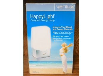 Happy Light Verilux  Compact Energy Lamp Improve Your Mood And Energy Naturally 2500 VT01-SB W/box