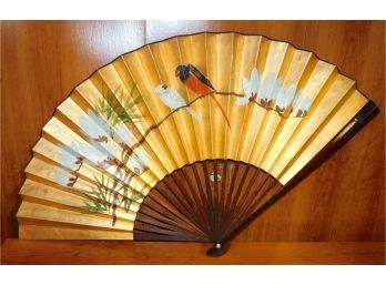 The People's Republic Of China Hand Painted Decorative Fan