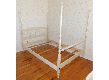 Ethan Allen White American Traditional Full Sized Bed Frame