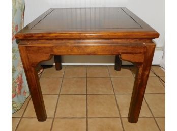 Wooden Vintage End Table