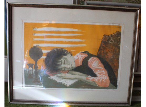 J.P. Alaux  Lithograph On Paper - 1960/70 Number 19/915