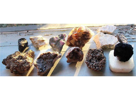 Assorted Geode Rock Collection