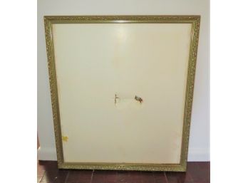 Large Gold-tone Frame