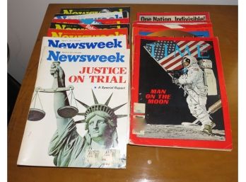 Time & Newsweek Vintage Magazines - Assorted Set