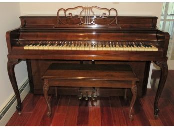 Sohmer & Co. New York Wood Piano & Piano Storage Bench