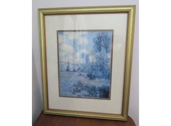 Jean Claude Monet Framed Poster Print