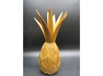 Wood Pineapple Table Decor