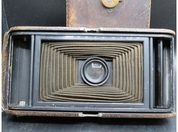 Kodak 3-a Folding Pocket Kodak Model C With Case