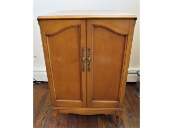 Wood Cabinet With 2-doors