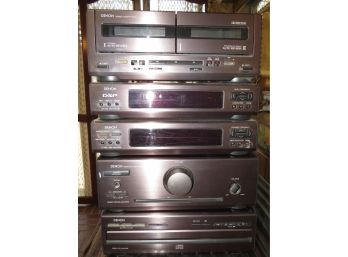 Denon Stereo System - 5 Pieces