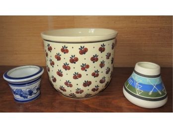 Flower Pots - Assorted Set Of 3