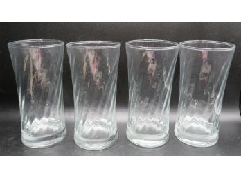 Glass Vases - Set Of 4