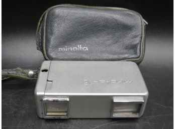 Minolta-16 Compact Film Camera & Case