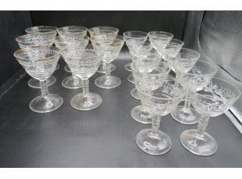 Stemmed Glassware - Two Assorted Sizes