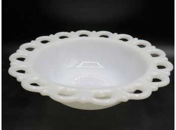 Milk Glass Bowl