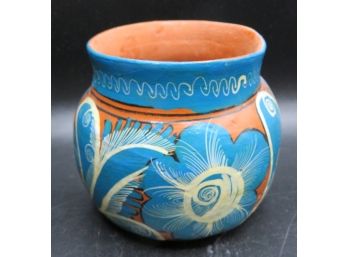 Terra Cotta Painted Pot