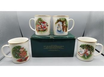 Federated Department Stores Queensberry Fine China Mug Set #1114 - With Box