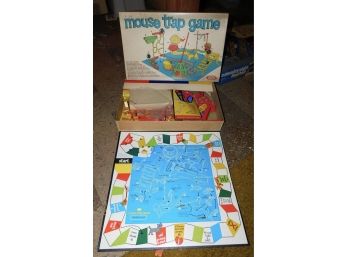 1963 Ideal Toys - Mouse Trap Game With Box