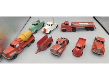 1960s Tootsie Toys Metal Die Cast Cars - 7 Total