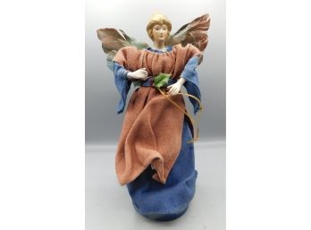 Decorative Plastic Hand Crafted Angel Tree Topper