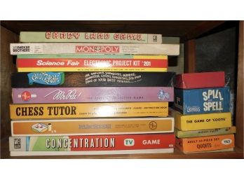 Vintage Board Games - Assorted Lot - 14 Total