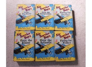 Vintage Air Service Boys Book Lot - 6 Total