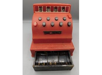 Vintage Tom Thumb Plastic Toy Cash Register