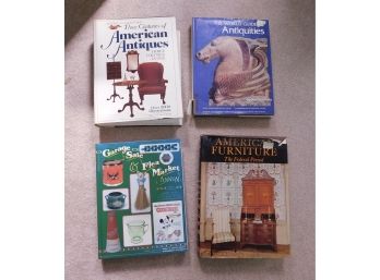 Assorted Guide To Antique Collectors Books - 4 Total