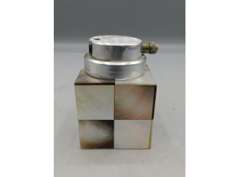 Knapp Cube Style Capiz Shell Table Lighter