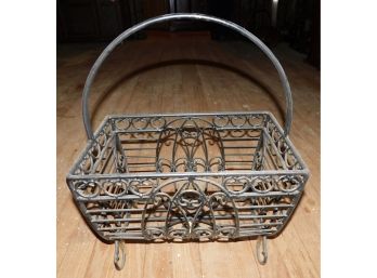 Wrought Iron Decorative Basket