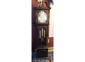 Trend Clocks By Sligh Style #838W-803 Wooden Grandfather Clock