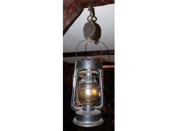 Antique Embury Company #160 Supreme Kerosene Lantern